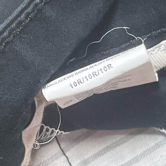 Dickies Slim Fit Black Work Pants - Size 10 Regular - Picture 4 of 6